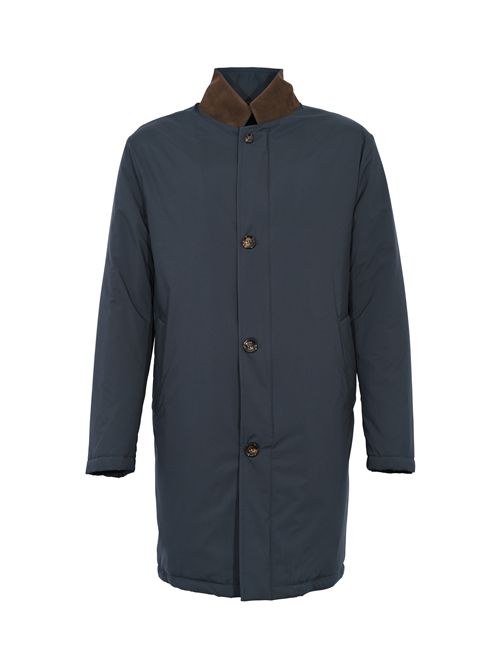 Cappotto Sherp in tessuto tecnico Navy KIRED | SHERP14005