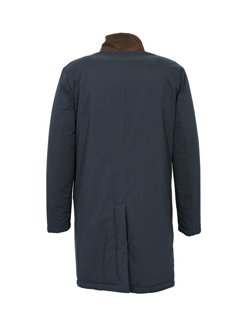 Cappotto Sherp in tessuto tecnico Navy KIRED | SHERP14005