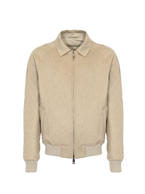 Bomber reversibile Cisa in cashmere e tessuto tecnico Beige KIRED | WCISAW6818005000