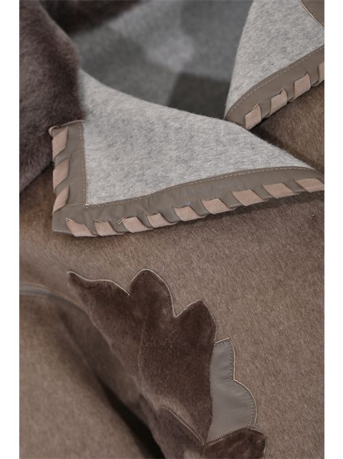 Cappotto in lana e cashmire con pelliccia di montone MARESTER | 6576IVREA