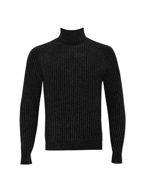 Dolcevita a costine Velvet rave Black RRD | W2513810