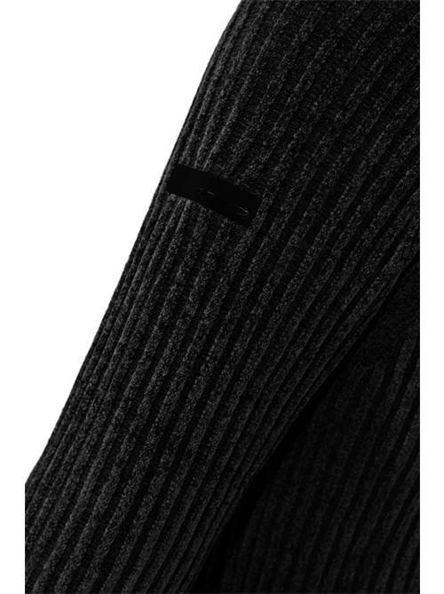 Dolcevita a costine Velvet rave Black RRD | W2513810