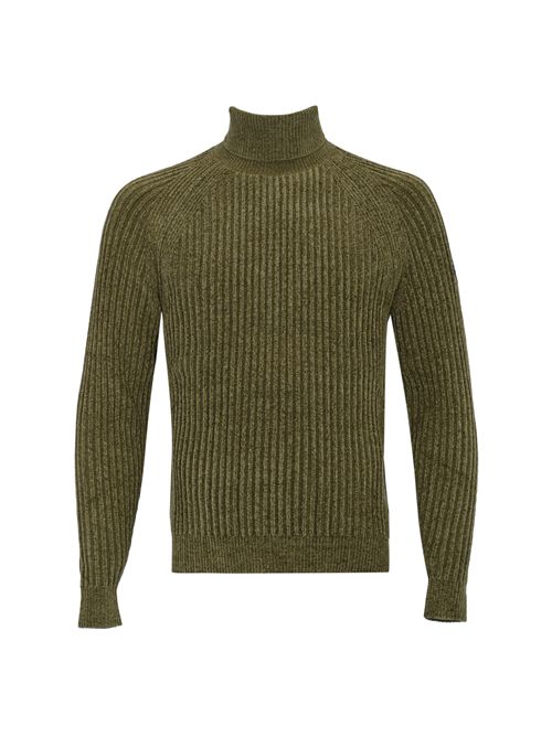 Dolcevita a costine Velvet rave Light Green RRD | W2513825