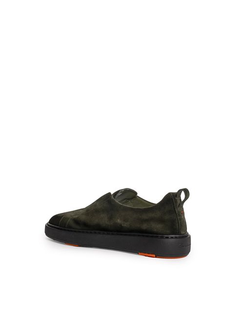 Sneakers senza lacci Victory in pelle scamosciata Santoni | MBCD21995NEATGELV49