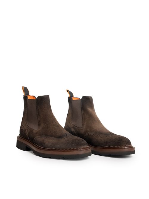 Stivali Kalamaboot in suede Santoni | MCCO19116JL4GRVRT50