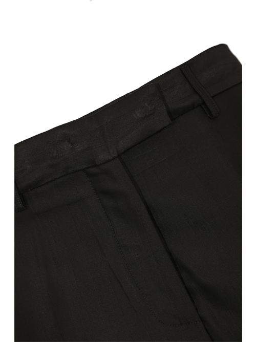 Pantalone Agacia in viscosa e lana gessata Semicouture | S5WO60Y69-0