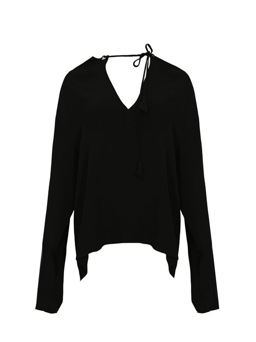 Blusa Charo in cady di viscosa Semicouture | S5WP05Y69-0