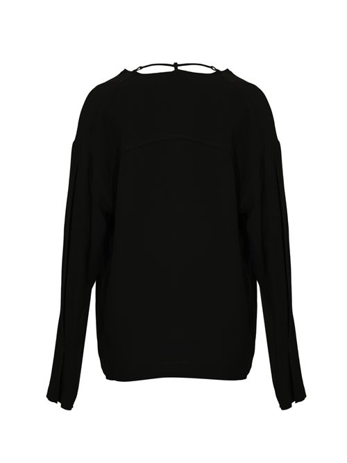 Blusa Charo in cady di viscosa Semicouture | S5WP05Y69-0