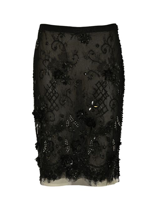 Gonna Dulcina in pizzo ricamato Semicouture | S5WQ40Y69-0