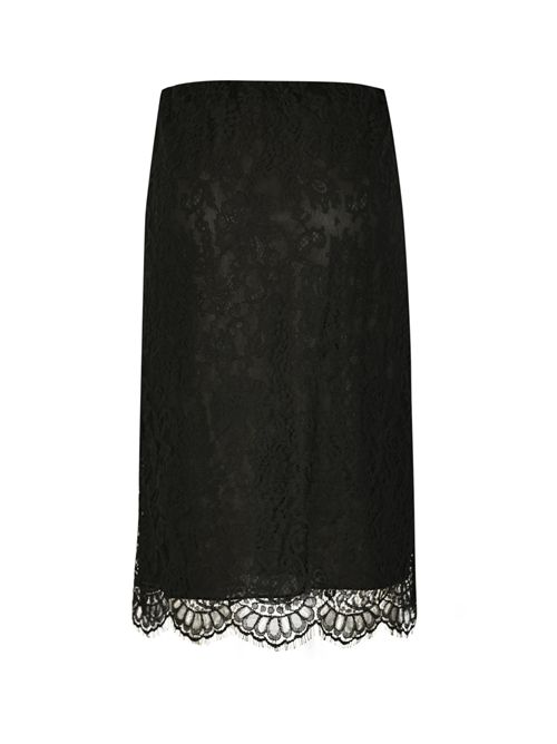 Gonna longuette Corazon in pizzo Semicouture | S5WQ54Y69-0