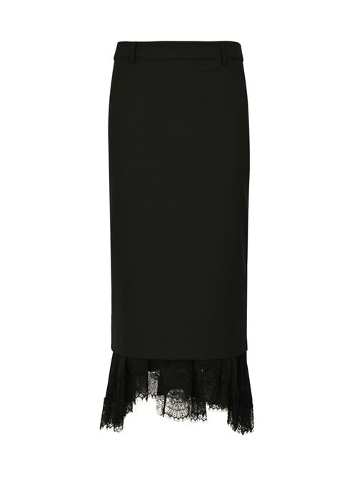 Gonna Aida in fresco lana Semicouture | Y5WI77Y69-0