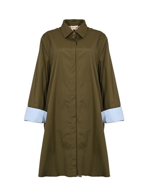 Abito Livia in popeline di cotone Semicouture | Y5WK13S34-L