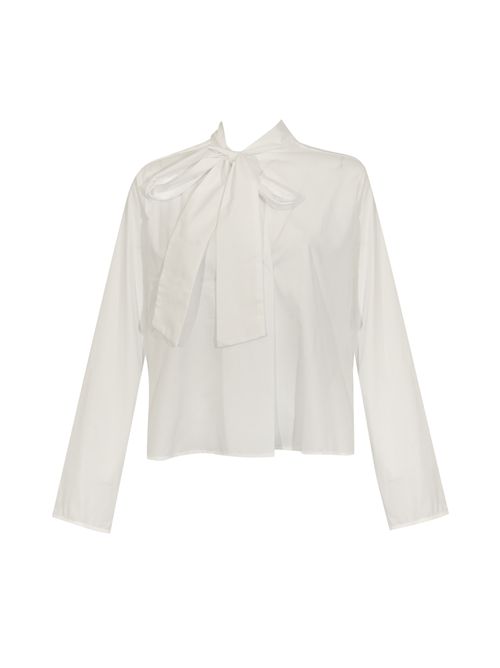 Blusa Emma in popeline Semicouture | Y5WK22A01-0