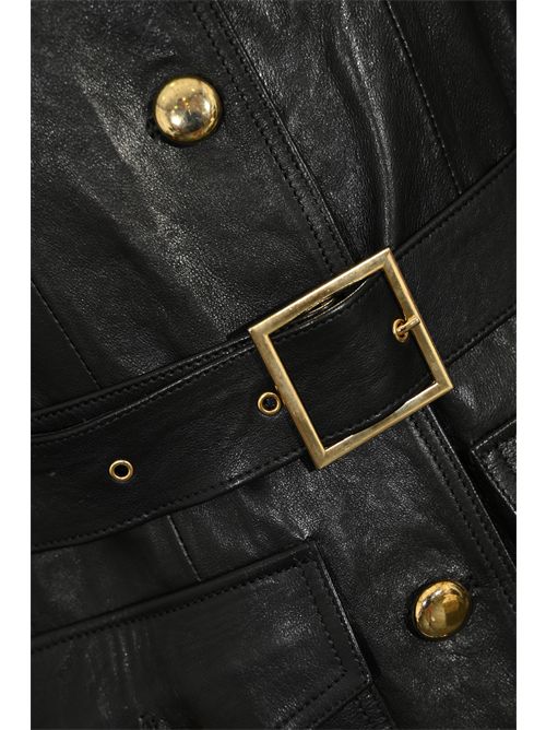 Giacca Delia in pelle Semicouture | Y5WT25Y69-0