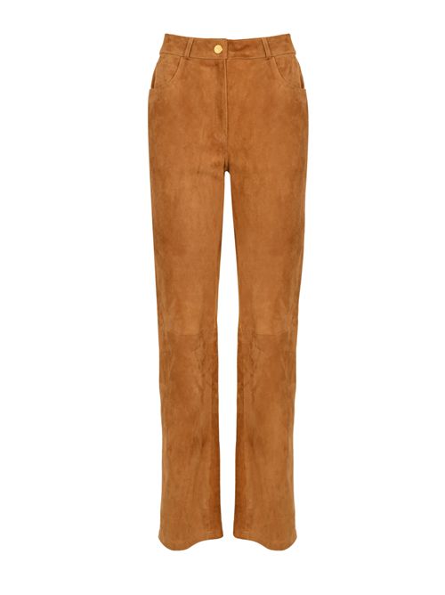 Pantalone Elsa in suede Semicouture | Y5WT30T90-0