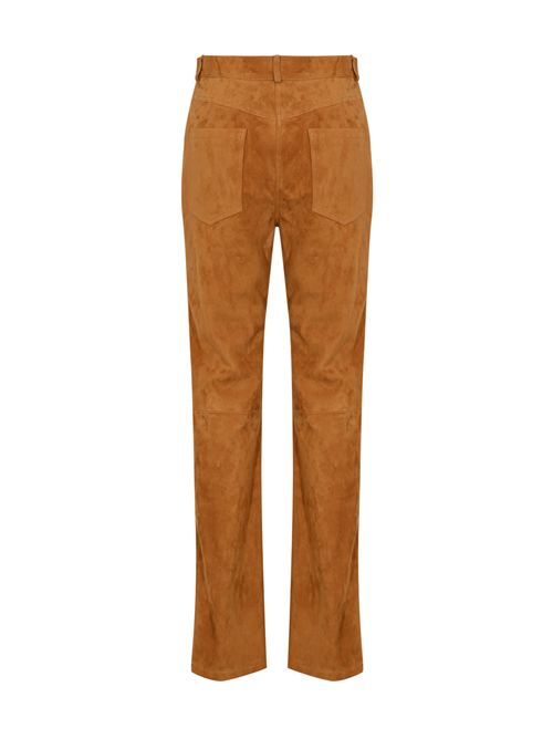 Pantalone Elsa in suede Semicouture | Y5WT30T90-0