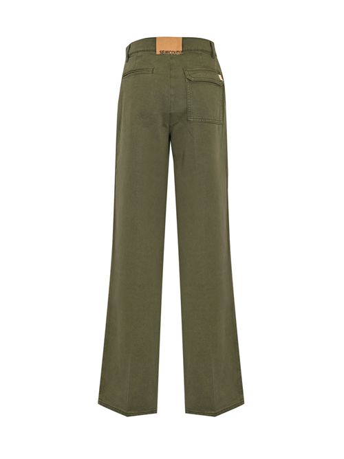 Pantalone Elisa in denim di cotone Semicouture | Y5WY05S34-0