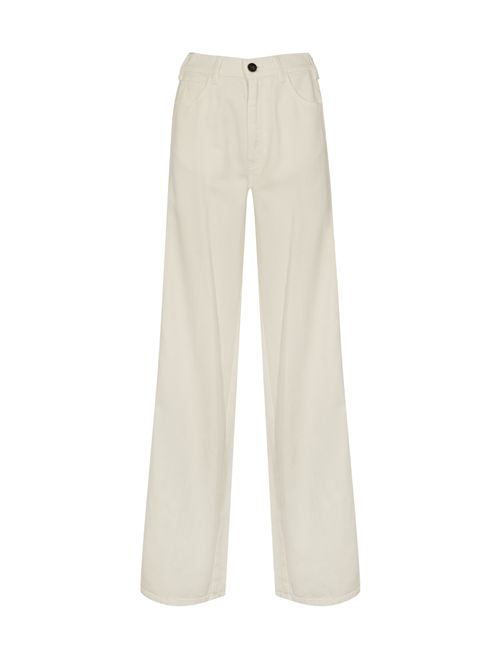 Pantalone Ophelia in denim bianco Semicouture | Y5WY06A01-0