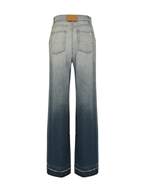 Jeans Dottie in denim sfumato Semicouture | Y5WY33SFM16