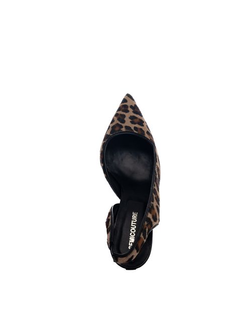 Sandalo Dean in cavallino leopardato Semicouture | Y5WZ01MAC27
