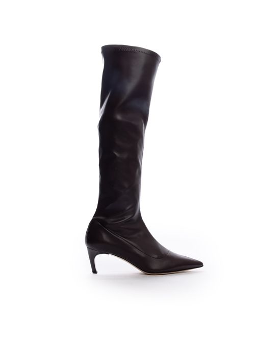 Stivale alto in pelle Semicouture | Y5WZ45U89-0