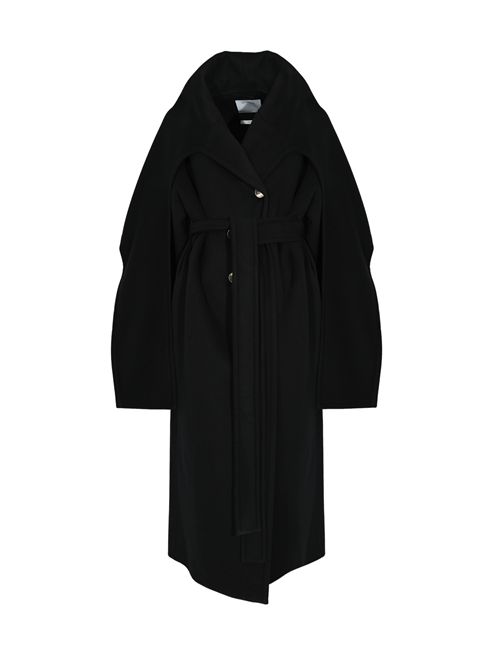 Cappotto Baldo in lana con collo a sciarpa SPORTMAX | 2522016011600013