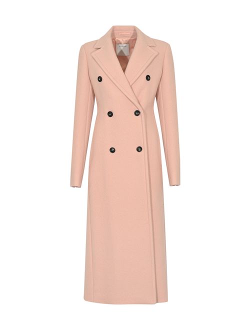 Cappotto doppiopetto Comune in lana Cipria SPORTMAX | 2522016032600003
