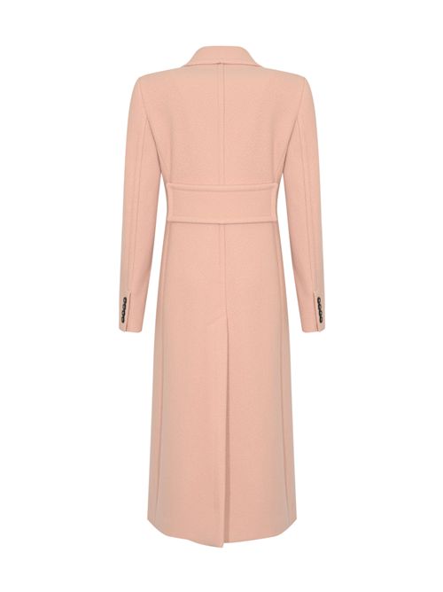 Cappotto doppiopetto Comune in lana Cipria SPORTMAX | 2522016032600003