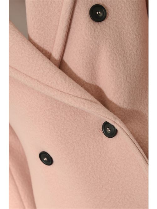 Cappotto doppiopetto Comune in lana Cipria SPORTMAX | 2522016032600003