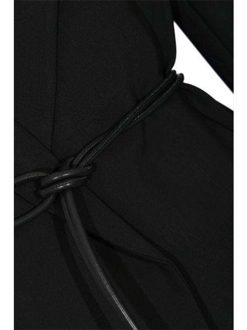 Blazer Glassa in tela doppia di viscosa stretch con cintura SPORTMAX | 2522046031600001