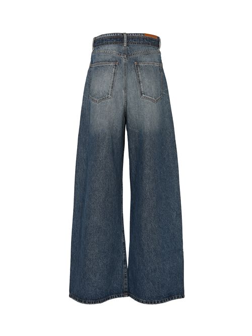 Jeans oversize Procida in denim con cintura SPORTMAX | 2522186055600005