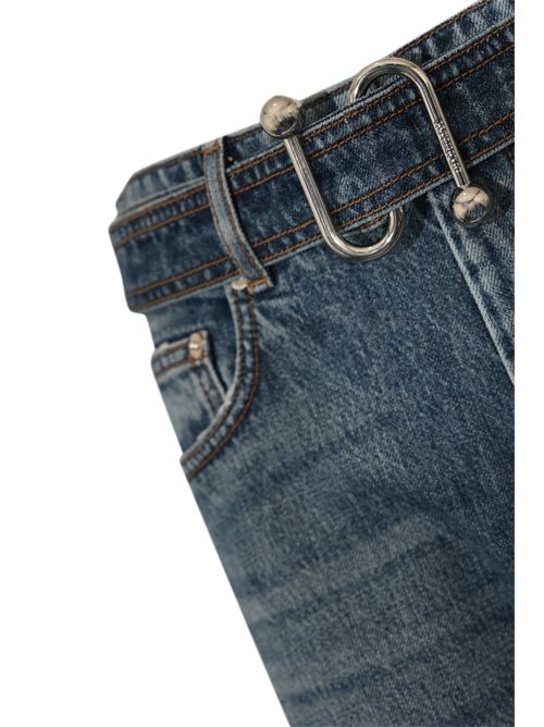 Jeans oversize Procida in denim con cintura SPORTMAX | 2522186055600005