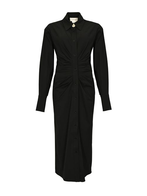 Abito Pirania in tela di viscosa stretch con arricci SPORTMAX | 2522226061600003