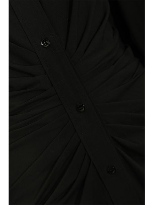 Abito Pirania in tela di viscosa stretch con arricci SPORTMAX | 2522226061600003