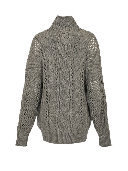 Maglia oversize Calco in lana con trecce SPORTMAX | 2522366132600005