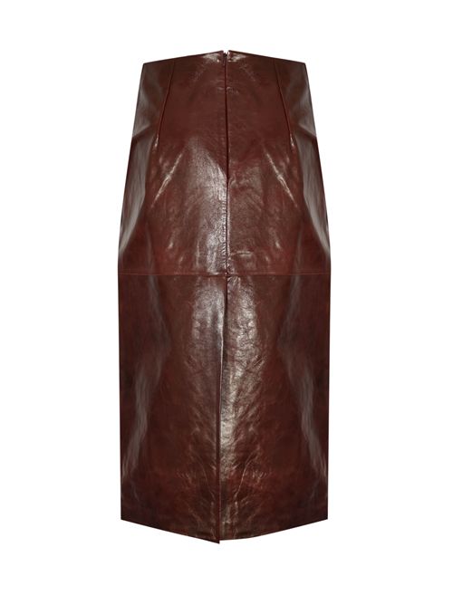Gonna longuette Afa in pelle SPORTMAX | 2522406022600001