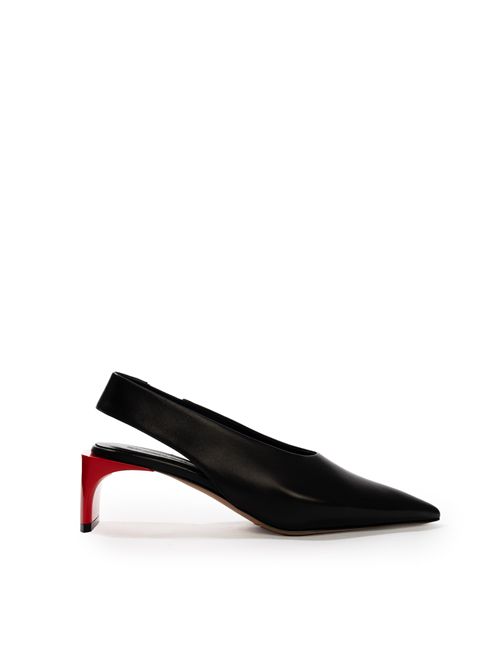 Slingback Gabon in pelle SPORTMAX | 2522526016600003