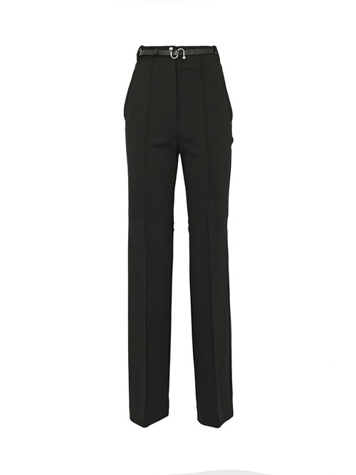 Pantalone a vita alta Texas in punto stoffa di viscosa stretch SPORTMAX | 2522786021600001