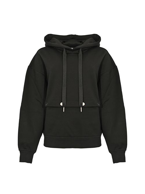 Felpa Saggio in misto cotone con fondo staccabile SPORTMAX | 2522926012600003