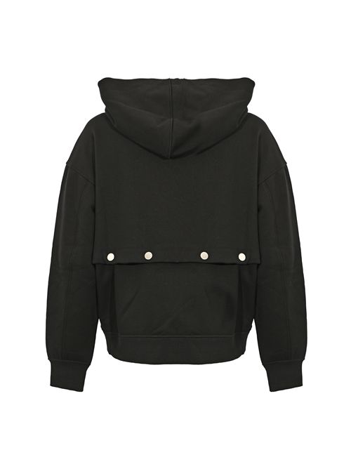 Felpa Saggio in misto cotone con fondo staccabile SPORTMAX | 2522926012600003