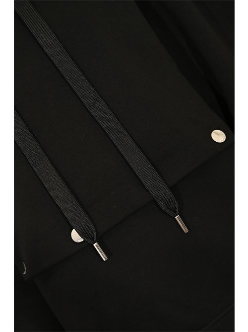 Felpa Saggio in misto cotone con fondo staccabile SPORTMAX | 2522926012600003