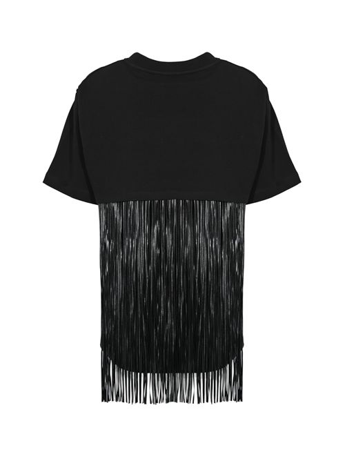 T-shirt Teatino in cotone con frange SPORTMAX | 2522946045600003