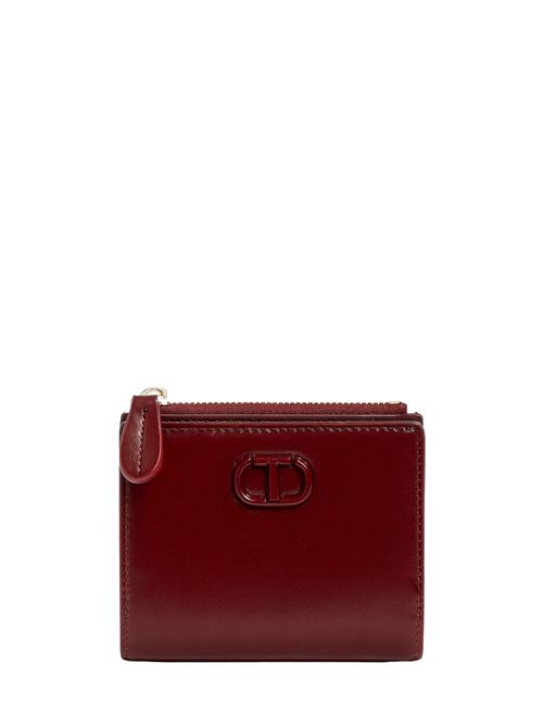 Portafoglio effetto pelle con Oval-T Winetasting TWINSET | 252TB708405609