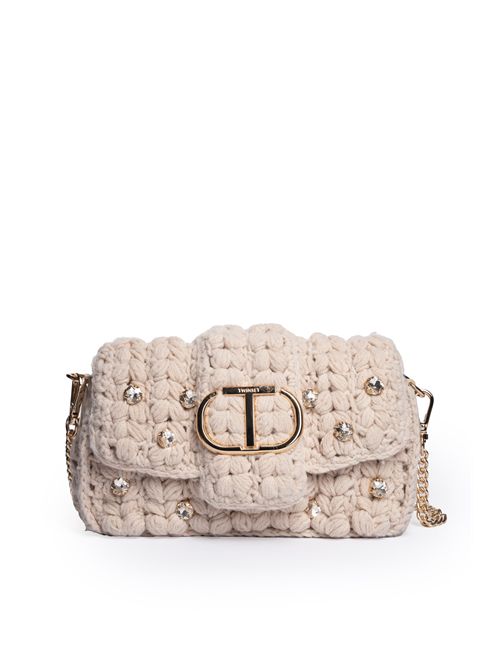 Borsa a tracolla Amie in maglia crochet TWINSET | 252TB719007222