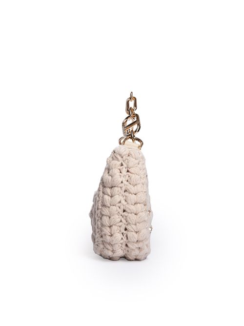 Borsa Croissant in maglia crochet TWINSET | 252TB720007222