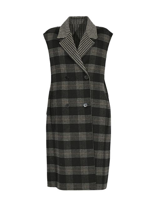 Gilet lungo reversibile in lana TWINSET | 252TP208112781