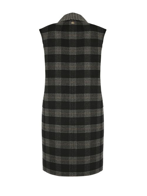 Gilet lungo reversibile in lana TWINSET | 252TP208112781