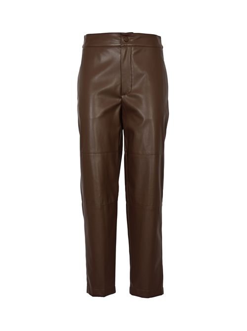 Pantalone in tessuto spalmato effetto pelle TWINSET | 252TP209100203