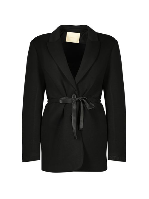 Giacca in scuba con cintura TWINSET | 252TP219000006