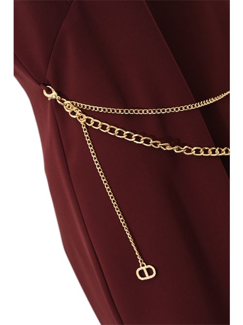 Abito in crepe con cintura Winetesting TWINSET | 252TP230005609